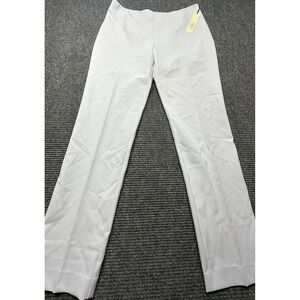 Estelle and Finn Pants Womens 10 Sky Blue Side Zip Full Length Crepe Work Office